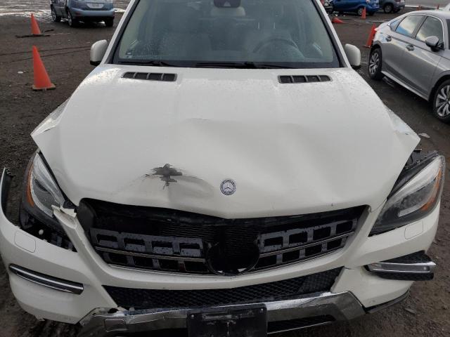 4JGDA5HB9DA209492 - 2013 MERCEDES-BENZ ML 350 4MATIC WHITE photo 12
