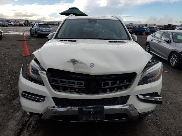 4JGDA5HB9DA209492 - 2013 MERCEDES-BENZ ML 350 4MATIC WHITE photo 5