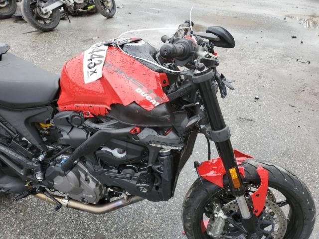 ZDMMAMDT8NB006526 - 2022 DUCATI MONSTER RED photo 9