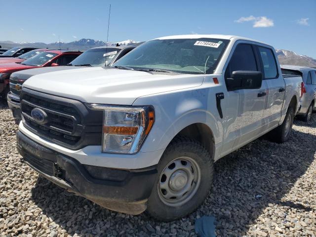 1FTEW1EB6MFB30873 - 2021 FORD F150 SUPERCREW WHITE photo 1