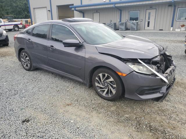 19XFC2F70HE038073 - 2017 HONDA CIVIC EX GRAY photo 4