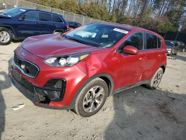 KNDPM3AC8L7719182 - 2020 KIA SPORTAGE LX RED photo 1