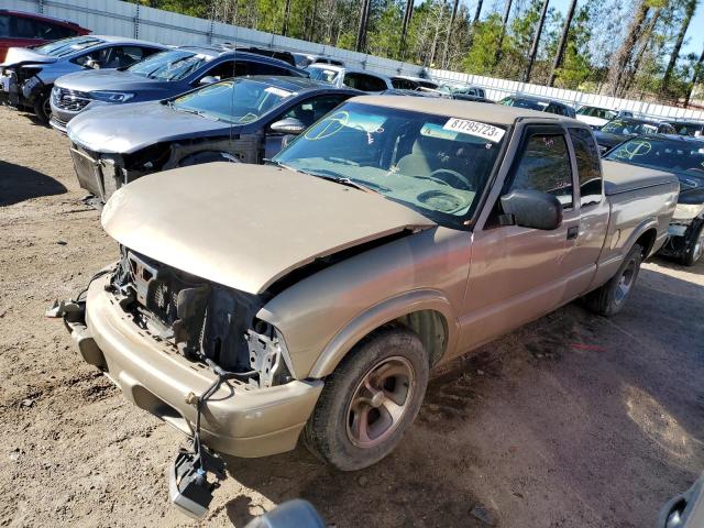 1GCCS19WX18122369 - 2001 CHEVROLET S TRUCK S10 CREAM photo 1