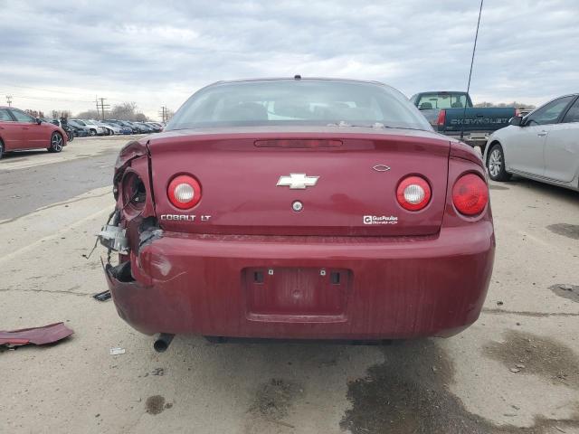 1G1AL18F087222916 - 2008 CHEVROLET COBALT LT RED photo 6