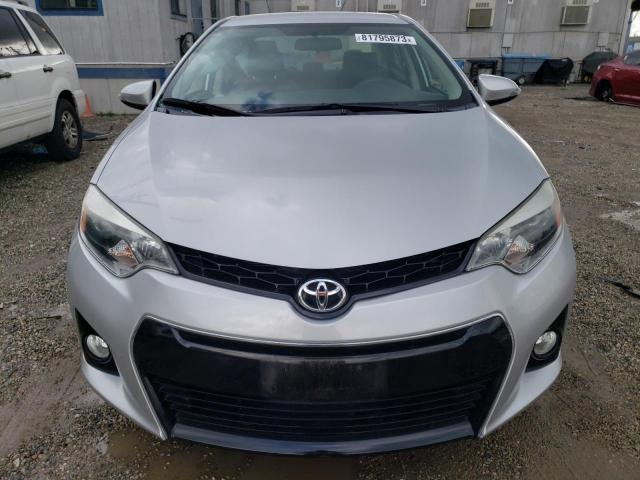 5YFBURHE2GP552990 - 2016 TOYOTA COROLLA L SILVER photo 5