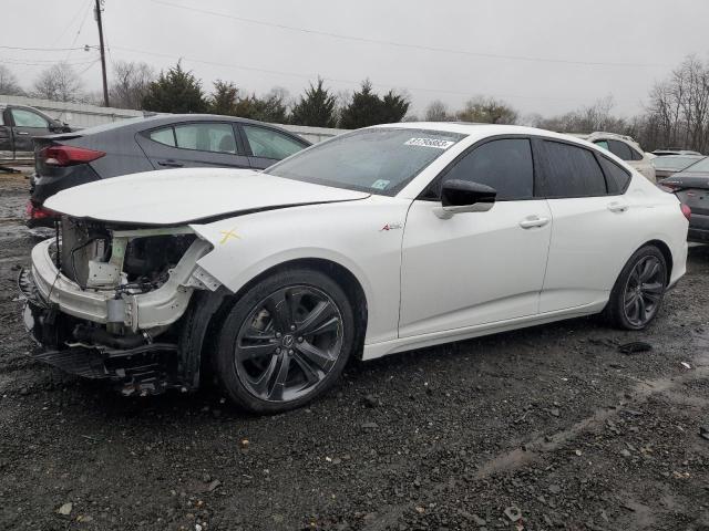 19UUB5F54MA011516 - 2021 ACURA TLX TECH A WHITE photo 1