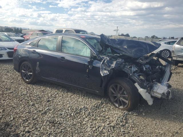 19XFC1F37LE201527 - 2020 HONDA CIVIC EX BLUE photo 4