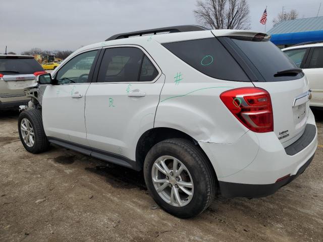 2GNALCEK9H1573476 - 2017 CHEVROLET EQUINOX LT WHITE photo 2