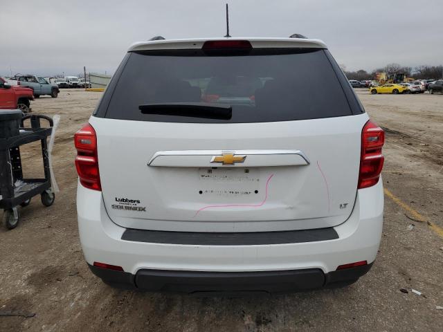 2GNALCEK9H1573476 - 2017 CHEVROLET EQUINOX LT WHITE photo 6