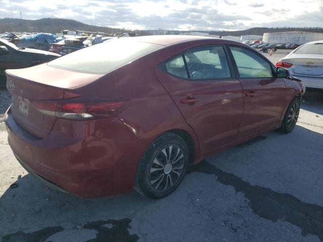 5NPD74LF5JH333030 - 2018 HYUNDAI ELANTRA SE RED photo 3