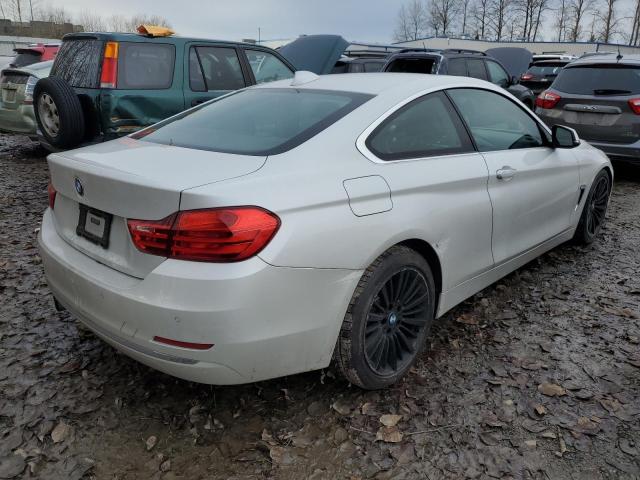 WBA3N7C54FK225482 - 2015 BMW 428 I WHITE photo 3