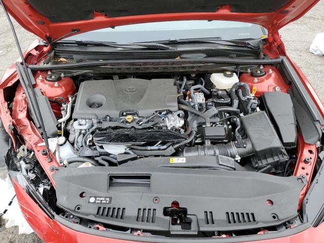 4T1DAACK6SU158576 - 2025 TOYOTA CAMRY XSE RED photo 11