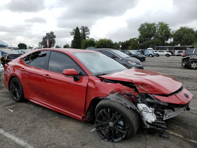4T1DAACK6SU158576 - 2025 TOYOTA CAMRY XSE RED photo 4