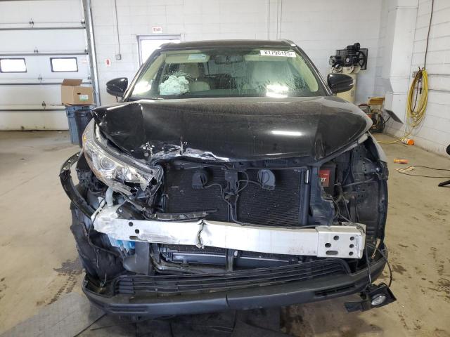 5TDJKRFH5FS100391 - 2015 TOYOTA HIGHLANDER XLE შავი ფოტო 5