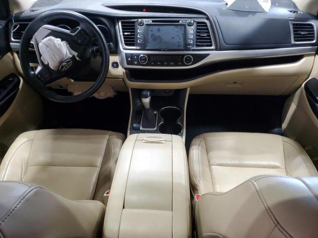 5TDJKRFH5FS100391 - 2015 TOYOTA HIGHLANDER XLE შავი ფოტო 8