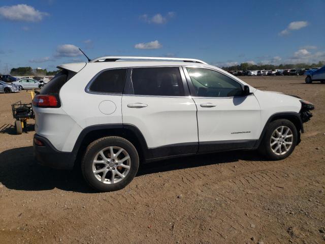 1C4PJLCS9EW117297 - 2014 JEEP CHEROKEE LATITUDE WHITE photo 3