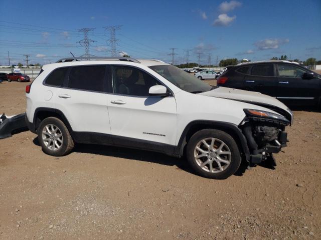 1C4PJLCS9EW117297 - 2014 JEEP CHEROKEE LATITUDE WHITE photo 4