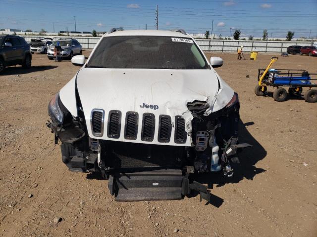 1C4PJLCS9EW117297 - 2014 JEEP CHEROKEE LATITUDE WHITE photo 5