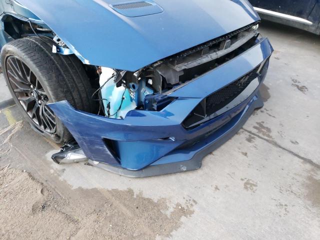 1FA6P8CF5N5121983 - 2022 FORD MUSTANG GT BLUE photo 12