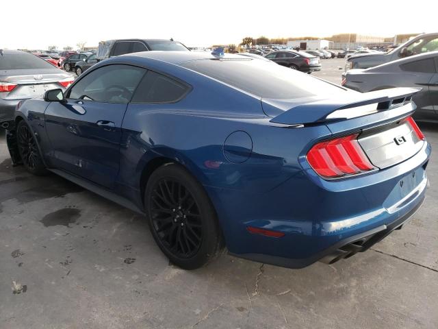 1FA6P8CF5N5121983 - 2022 FORD MUSTANG GT BLUE photo 2