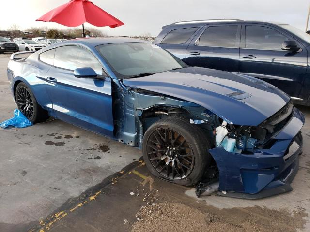 1FA6P8CF5N5121983 - 2022 FORD MUSTANG GT BLUE photo 4