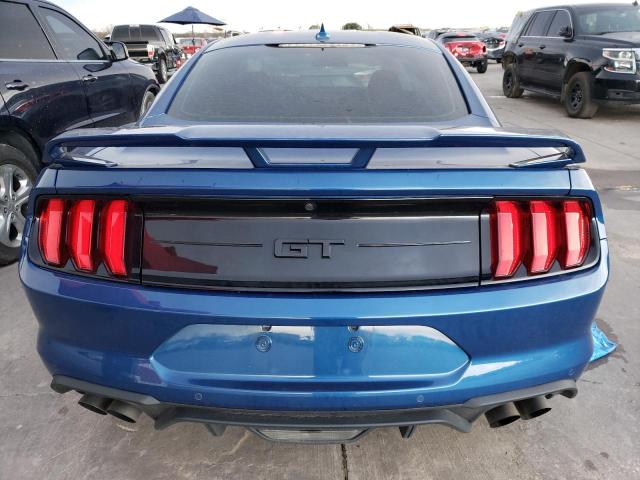 1FA6P8CF5N5121983 - 2022 FORD MUSTANG GT BLUE photo 6