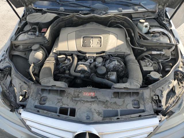 WDDGF8BB5CR192581 - 2012 MERCEDES-BENZ C 300 4MATIC GRAY photo 11