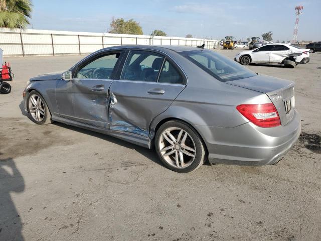 WDDGF8BB5CR192581 - 2012 MERCEDES-BENZ C 300 4MATIC GRAY photo 2