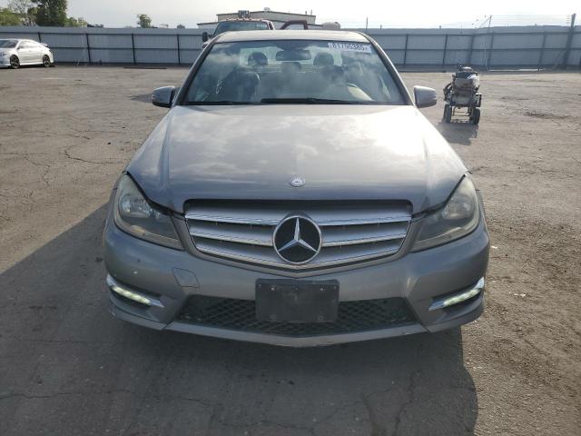 WDDGF8BB5CR192581 - 2012 MERCEDES-BENZ C 300 4MATIC GRAY photo 5