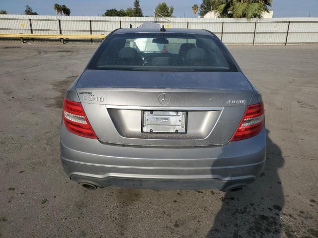 WDDGF8BB5CR192581 - 2012 MERCEDES-BENZ C 300 4MATIC GRAY photo 6