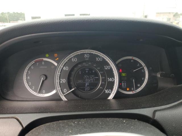 1HGCR2F80DA218808 - 2013 HONDA ACCORD EXL BLUE photo 9