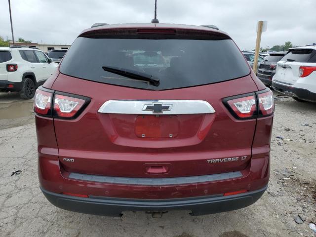 1GNKVHKD0GJ114083 - 2016 CHEVROLET TRAVERSE LT 勃艮第红 照片 6