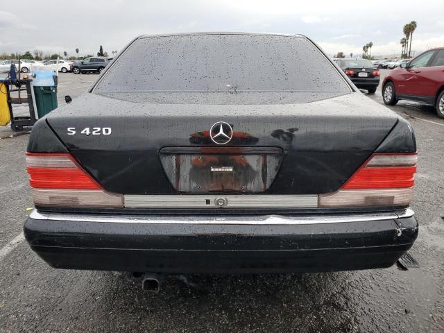 WDBGA43G1VA336171 - 1997 MERCEDES-BENZ S 420 BLACK photo 6