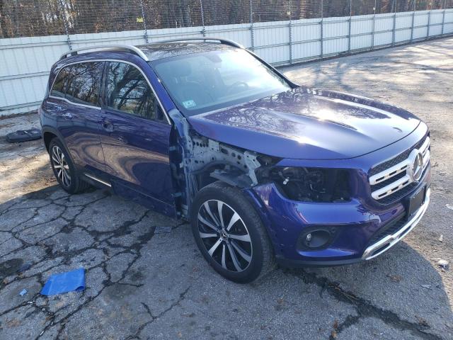 W1N4M4HB7LW030092 - 2020 MERCEDES-BENZ GLB 250 4MATIC BLUE photo 4