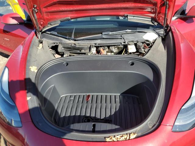 5YJ3E1EA7PF430061 - 2023 TESLA MODEL 3 Կարմիր լուսանկար 11