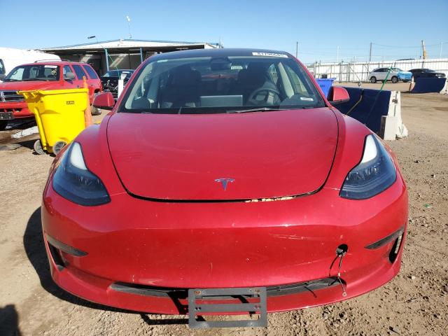 5YJ3E1EA7PF430061 - 2023 TESLA MODEL 3 Կարմիր լուսանկար 5