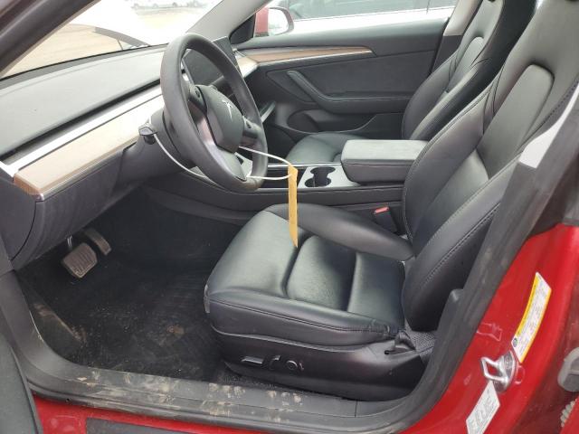 5YJ3E1EA7PF430061 - 2023 TESLA MODEL 3 Կարմիր լուսանկար 7
