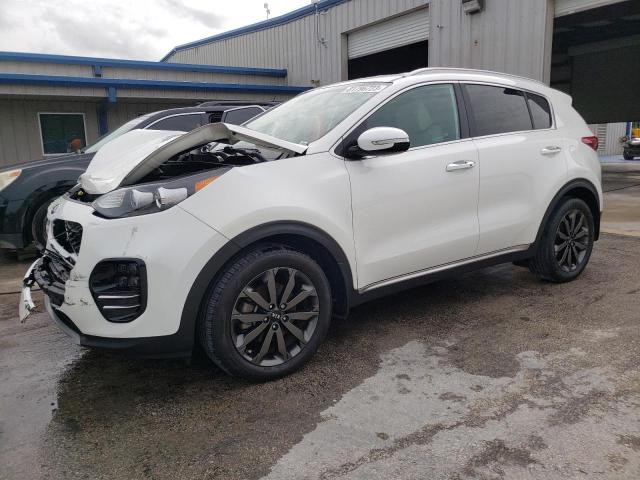 KNDPN3AC6K7584828 - 2019 KIA SPORTAGE EX WHITE photo 1