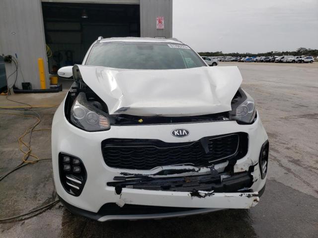 KNDPN3AC6K7584828 - 2019 KIA SPORTAGE EX WHITE photo 5