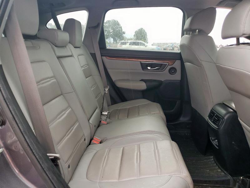 7FARW1H89HE017063 - 2017 HONDA CR-V EXL ნაცრისფერი ფოტო 11