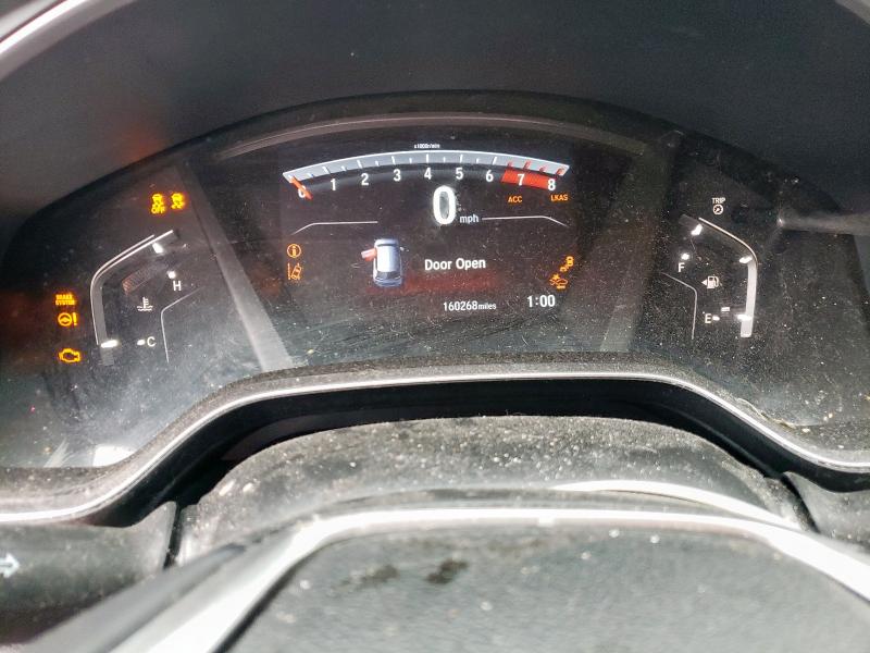 7FARW1H89HE017063 - 2017 HONDA CR-V EXL ნაცრისფერი ფოტო 9