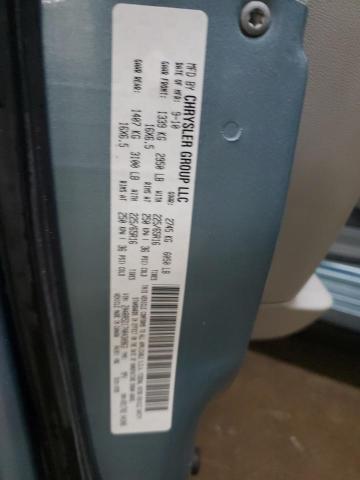 2A4RR5D17AR430963 - 2010 CHRYSLER TOWN & COU TOURING BLUE photo 14