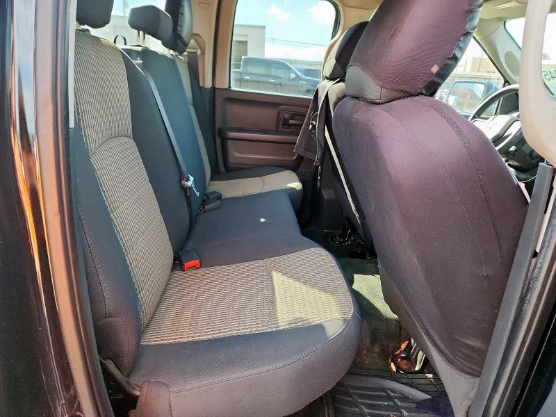 1D7RB1GP3BS703566 - 2011 DODGE RAM 1500 BLACK photo 10