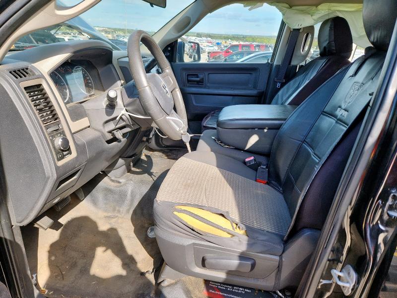 1D7RB1GP3BS703566 - 2011 DODGE RAM 1500 BLACK photo 7