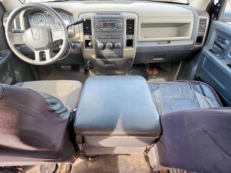 1D7RB1GP3BS703566 - 2011 DODGE RAM 1500 BLACK photo 8