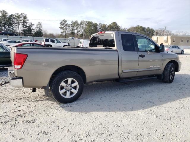 1N6BA06E78N308657 - 2008 NISSAN TITAN XE BEIGE photo 3