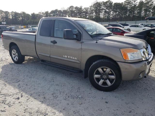 1N6BA06E78N308657 - 2008 NISSAN TITAN XE BEIGE photo 4