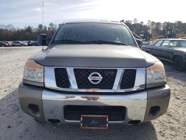 1N6BA06E78N308657 - 2008 NISSAN TITAN XE BEIGE photo 5