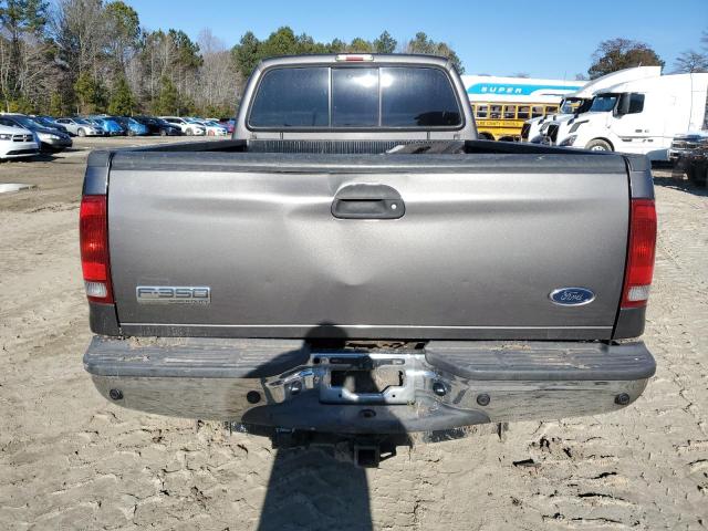 1FTWW31P55ED13559 - 2005 FORD F350 SRW SUPER DUTY GRAY photo 6