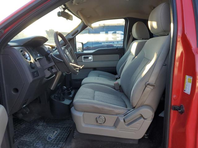 1FTMF1EW7AKE73239 - 2010 FORD F150 RED photo 7